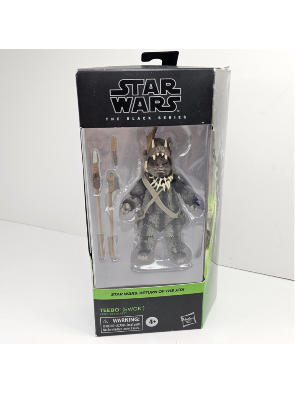 SEALED Hasbro Star Wars Black Series Return Of The Jedi Teebo Ewok 6" New